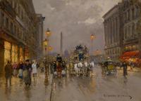 Edouard Cortes - Rue Royale, Concorde